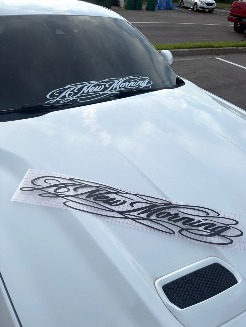 A New Morning "Cursive" Banner